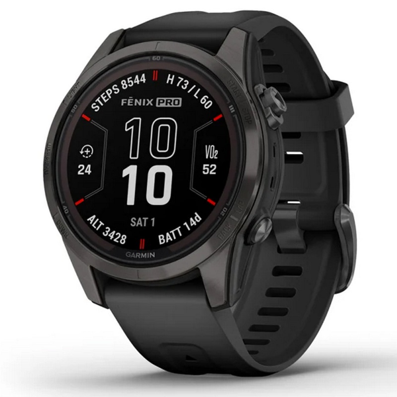 Garmin Fenix 7S Pro Sapphire Solar – Nero