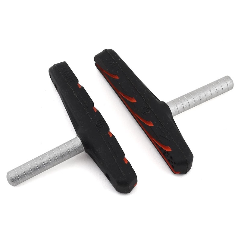 Origin8 Pro-Force 1-Piece Cantilever MTB Brake Pads (Black) (1 Pair) (Smooth Post)