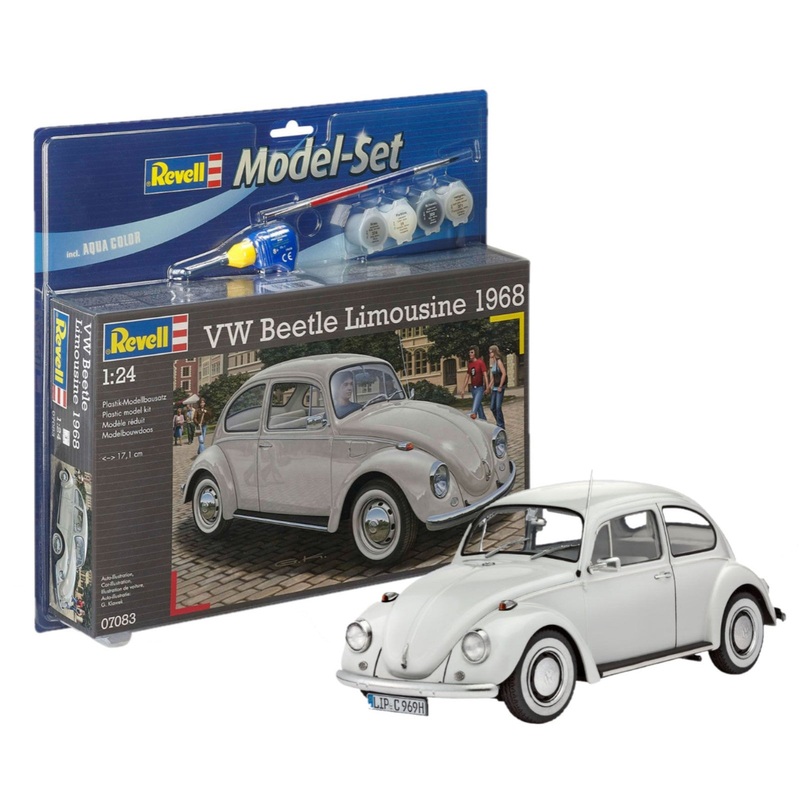 Revell Model Set VW Beetle Limousine 1968 1:24 Car Model Kit