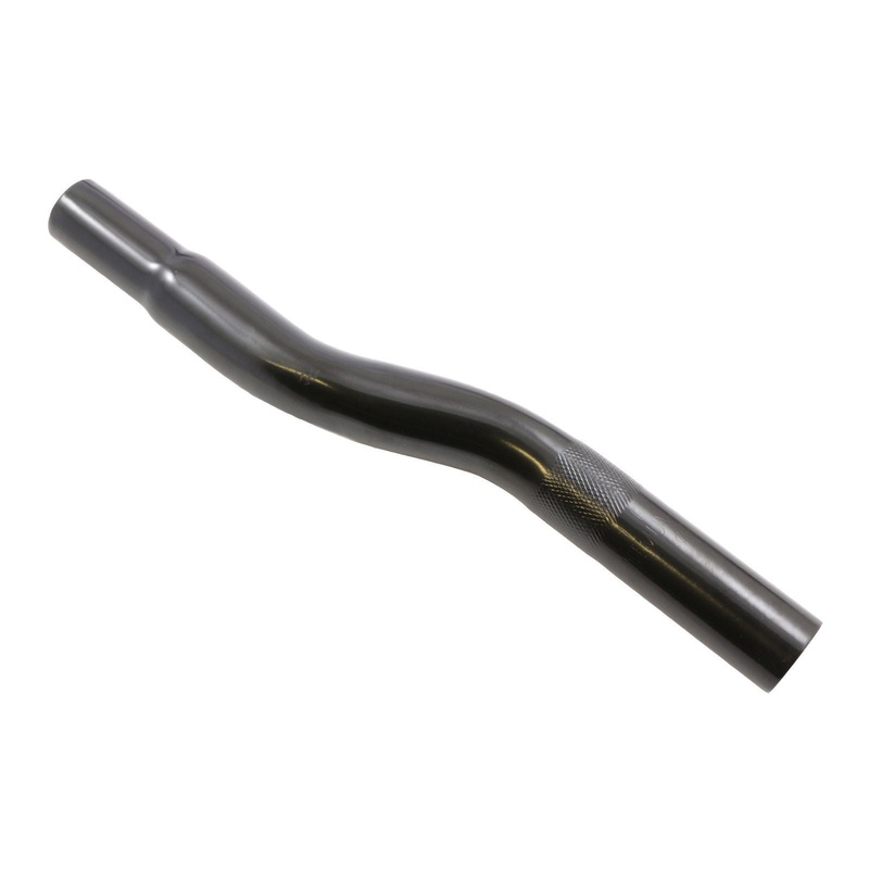 CRANKED BACK SEAT POST 25.4mm DESIGNED TO INCREASE LENGTH OF RIDING POSITION
