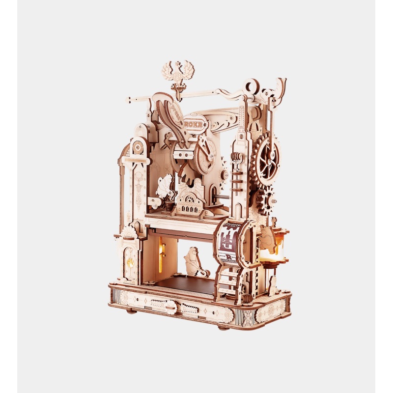 ROKR Classic Printing Press LK602 3D Puzzle