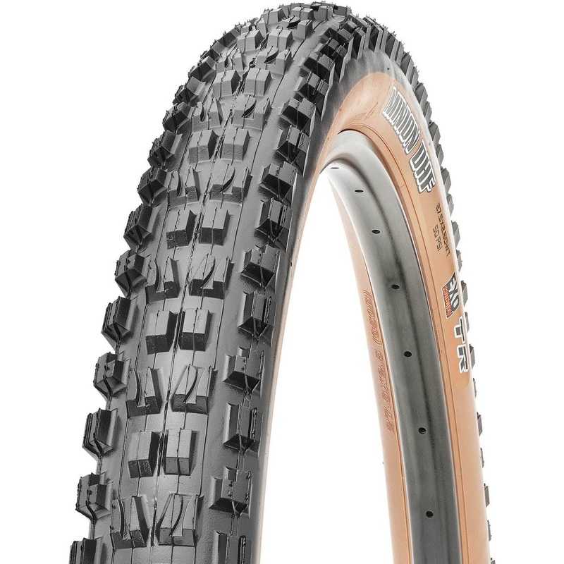 Copertone Maxxis Minion DHF EXO TR Tanwall nero/para 60TPI pieghevole 3C MaxxTerra – 27.5 x 2.30 – Tanwall