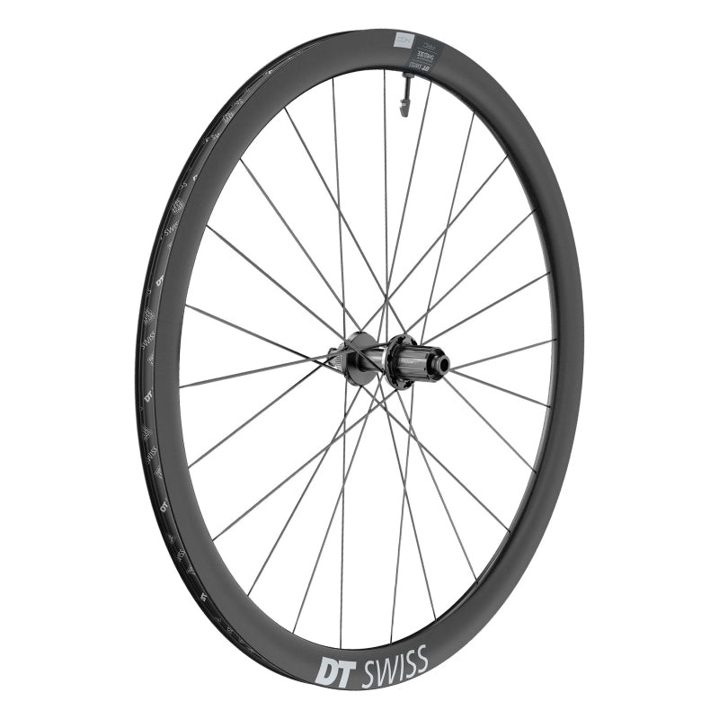DT Swiss ARC 1400 DiCut 38 Rear Wheel – 700 12 x 142mm Center-Lock HG11 Road/XDR Ratchet EXP 36 BLK