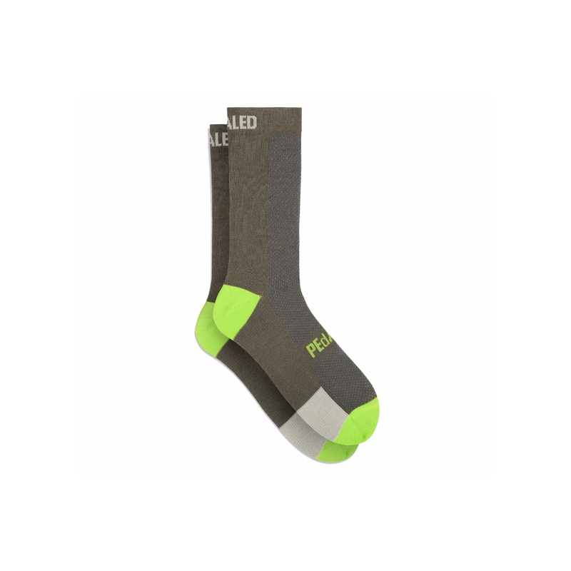 PEdALED Element Socks|SMALL (EU 35-38)|GREY|NAVY