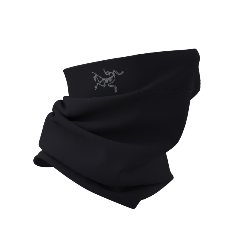 Rho Neck Gaiter Long|Black|Glacial|One Size