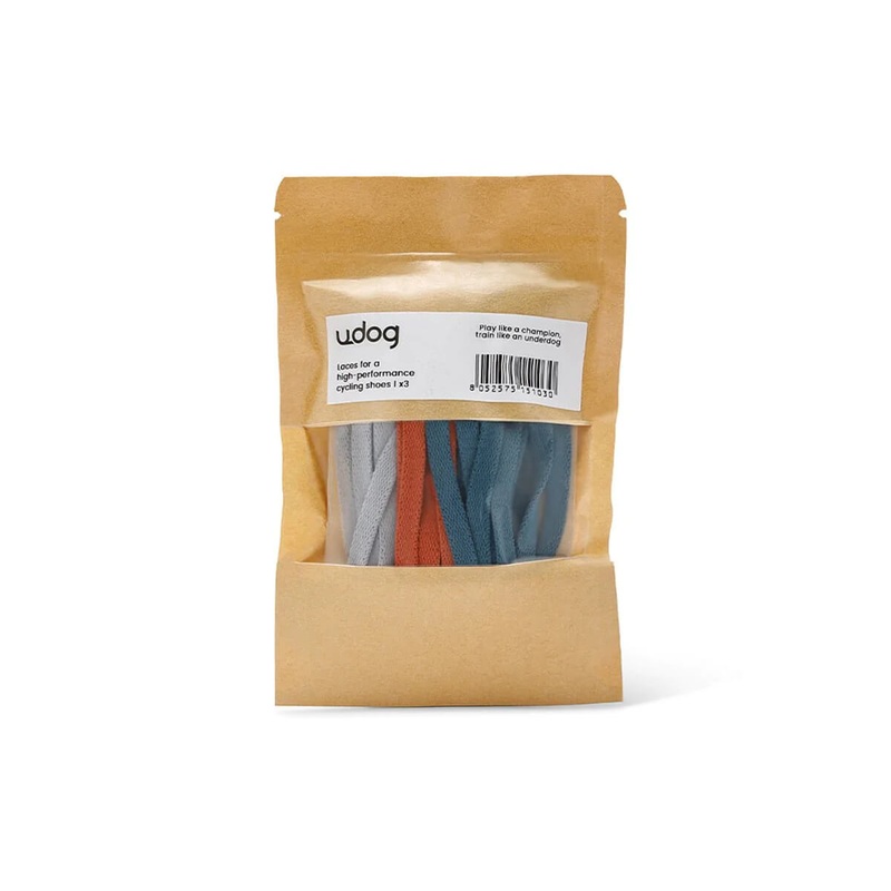 UDOG Laces Pack of 3|ONE SIZE|OCTAINE/BRICK/GREY