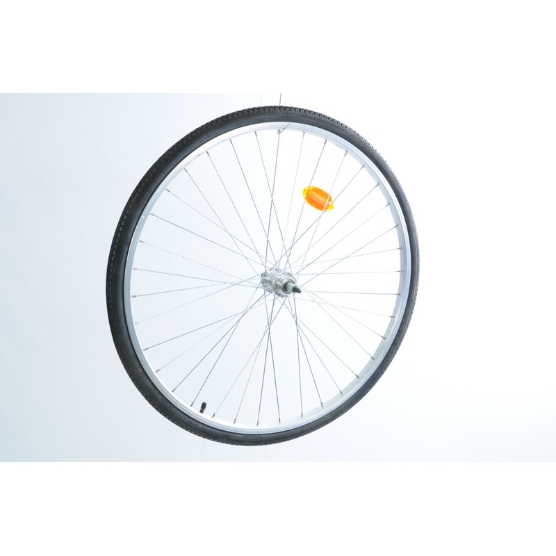700c REAR WHEEL FOR 5,6,7 SPEED MULTI SPEED + TYRE AND TUBE HYBRID TREKKING BIKE