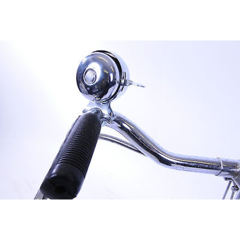 ANTIQUE TYPE OF DOUBLE DOME BICYCLE BELL IDEAL TO FIT ON VINTAGE OLD STYLE ROADS