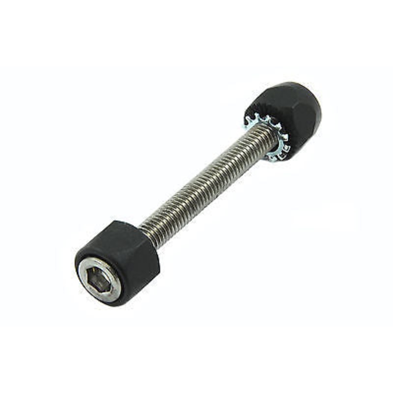 RALEIGH OUTLAND ALLEN KEY SECURE SEATPOST BOLT 6mm BLACK 55mm LENGTH OSP500B