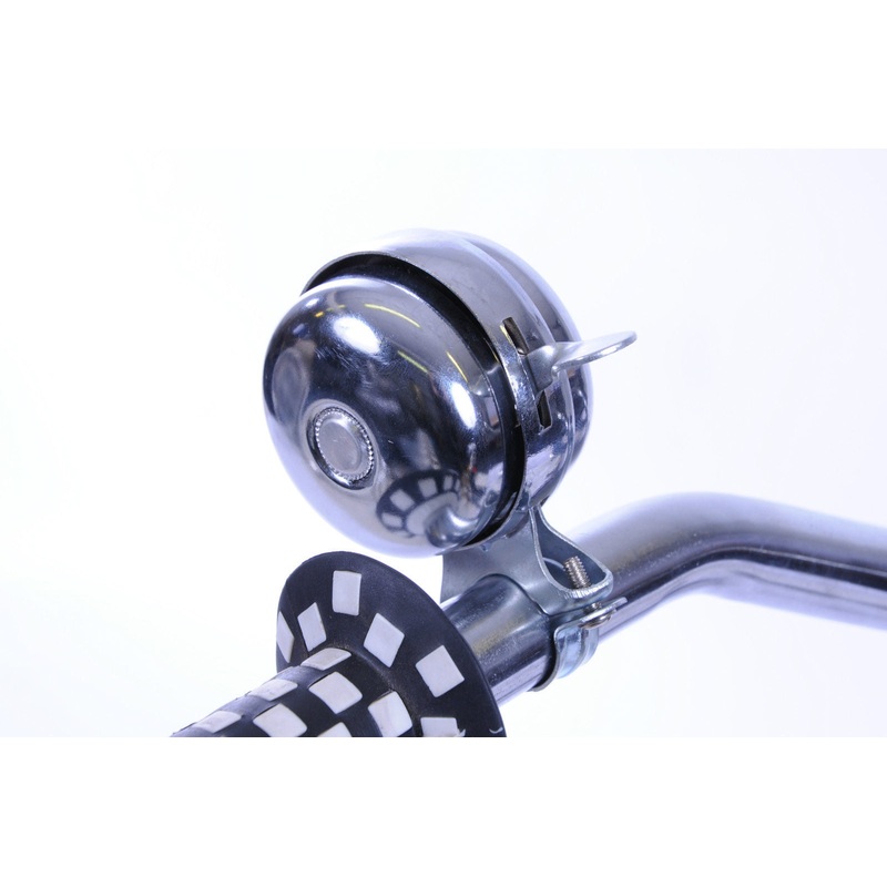 RETRO BIKE BELL DOUBLE ROTATING DOME FOR CHOPPER & TRENDY 70’s 80’s BIKES