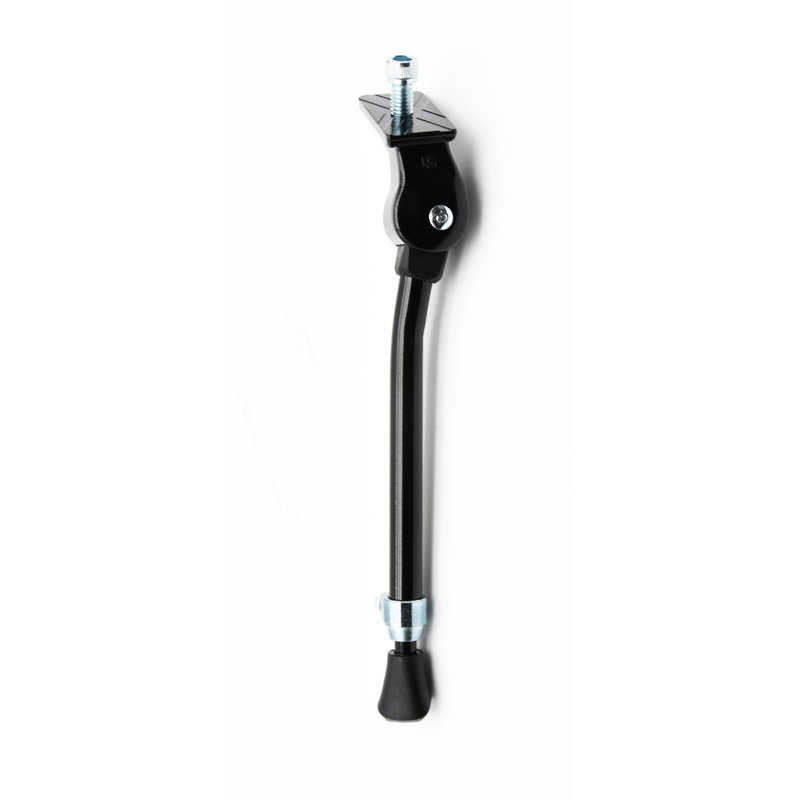 ADJUSTABLE BLACK ALLOY KICKSTAND PROPSTAND SUIT 20- 700c WHEEL SIZES MTB,ATB