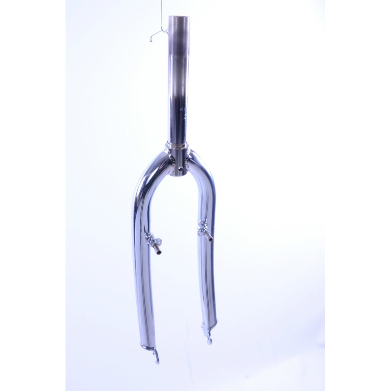 CHROME MOUNTAIN BIKE ATB FRONT FORK 26 WHEEL 1 25.4mm STEERER 156mm BARGAIN