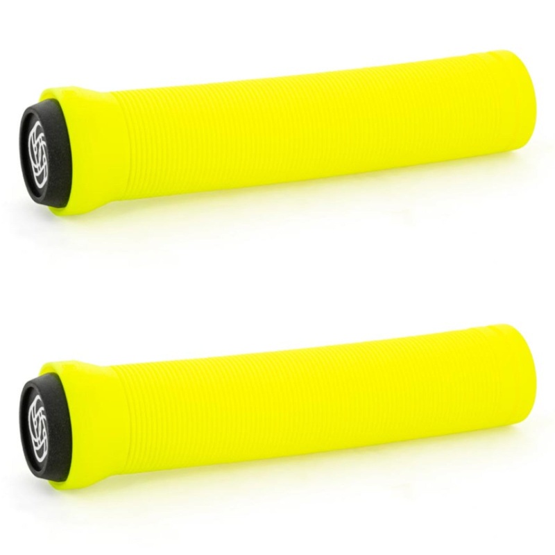 Gusset Sleeper No Flange Yellow Bike Handlebar Grips