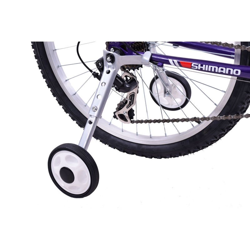 LARGE BIKE STABILISERS TRAINING AID FOR BIKES WITH 18,20&24 WHEELS WITH GEARS