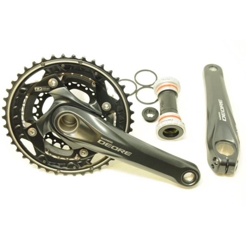 Shimano Deore FC-M610 10 Speed Triple Chainset 175mm 42-32-24T