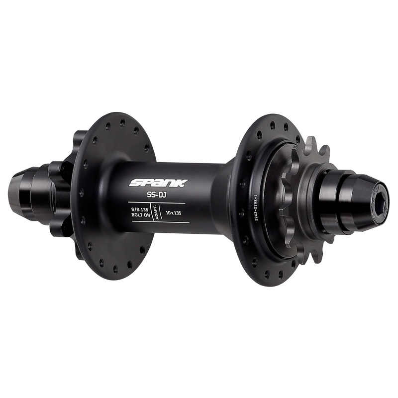 Spank Singlespeed 6B Disc Rear Hub 32h 10×135 Bolt-On