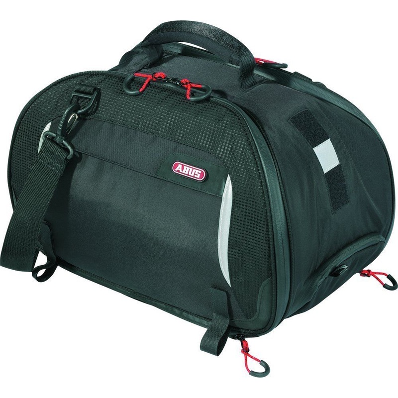 ABUS ONYX ST655 RACKPACK HIGHEND BIKE BAG PANNIER CARRIER FITTING + RAIN COVER