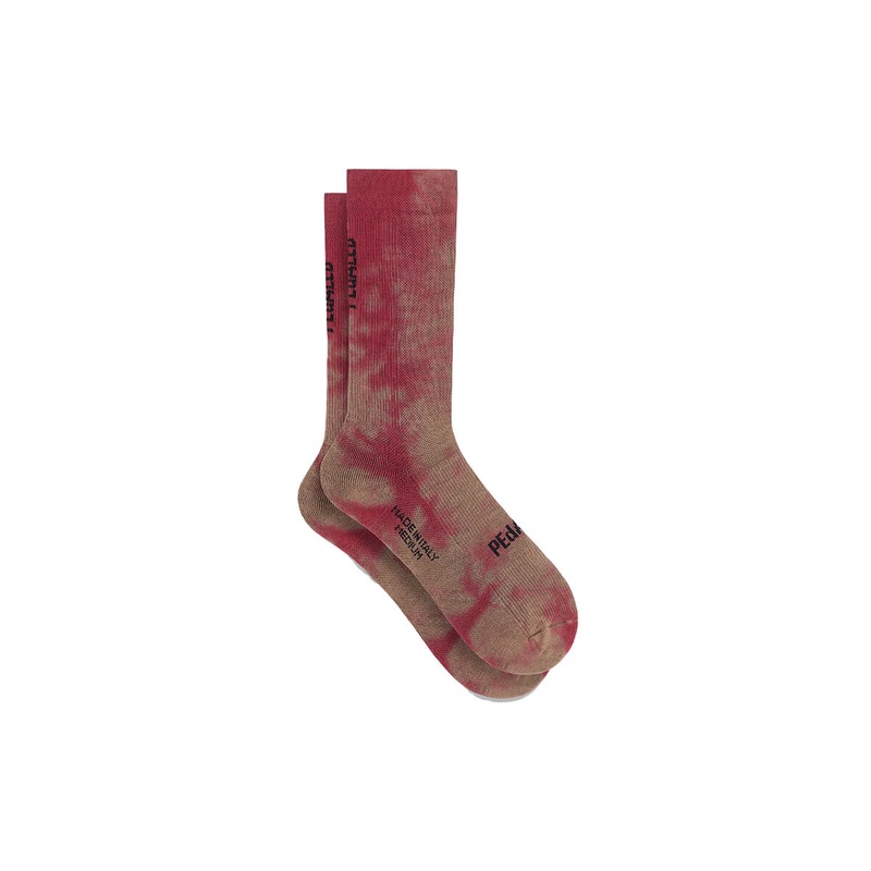 PEdALED Element Tie Dye Socks|SMALL (EU 35-38)|MEDIUM (EU 39-42)|BRICK RED|BROWN