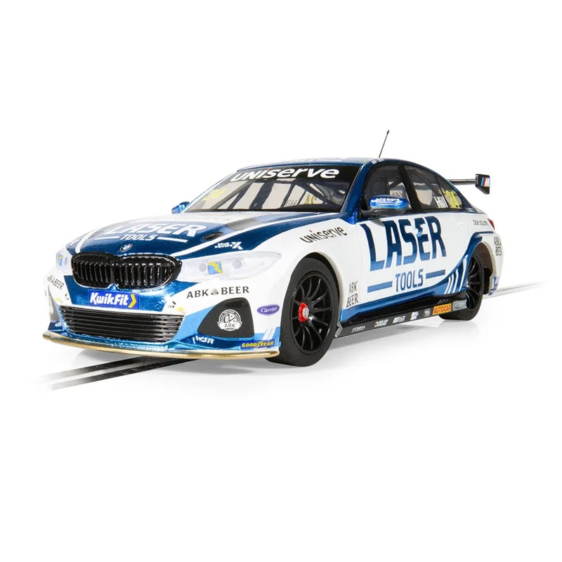 Scalextric BMW 330e NGTC Laser Tools Jake Hill 2023 Car C4526