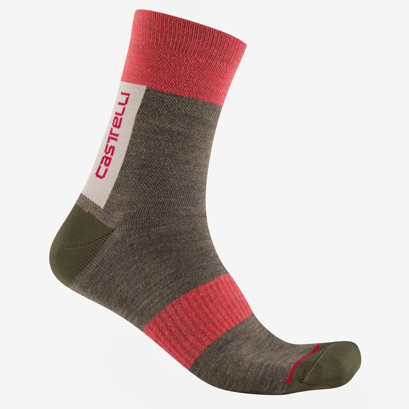 Calze donna Castelli Velocissima Thermal – Verde