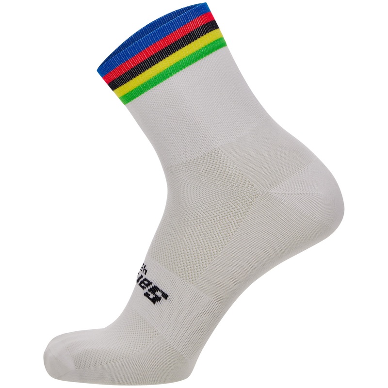 Calze Santini UCI Official – Bianco