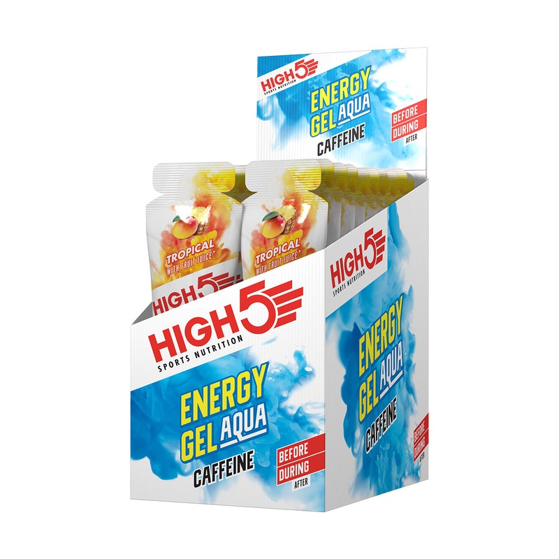 High5 Energy Sports Caffeine Aqua Gel x20