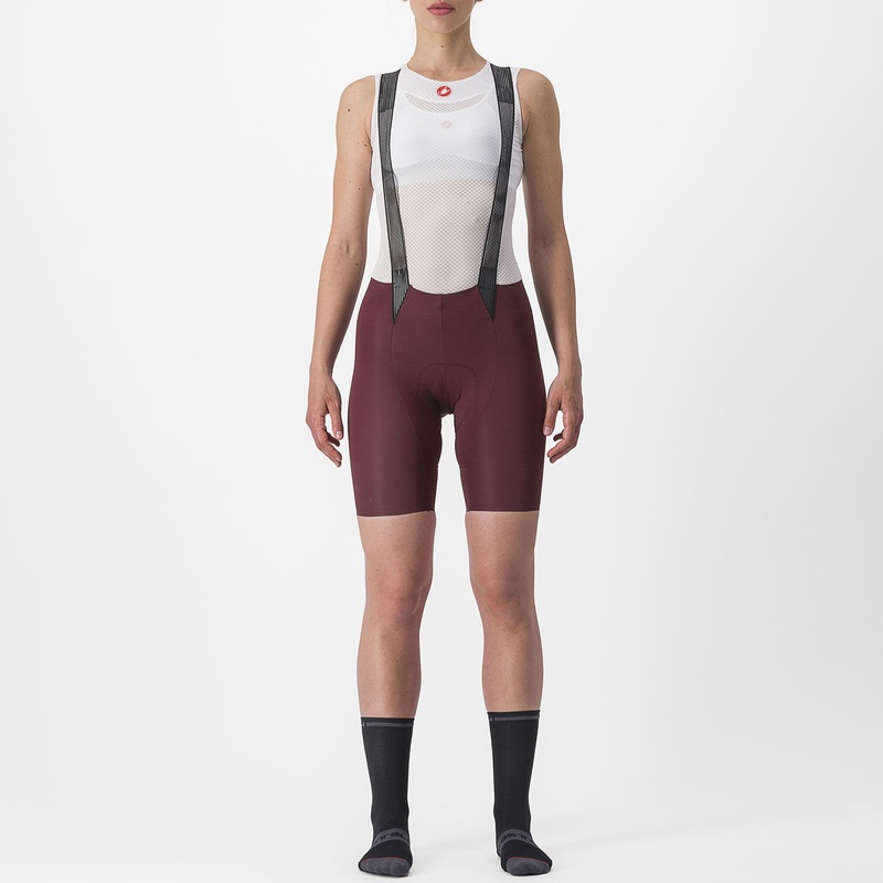 Salopette donna Castelli Free Aero RC – Bordeaux