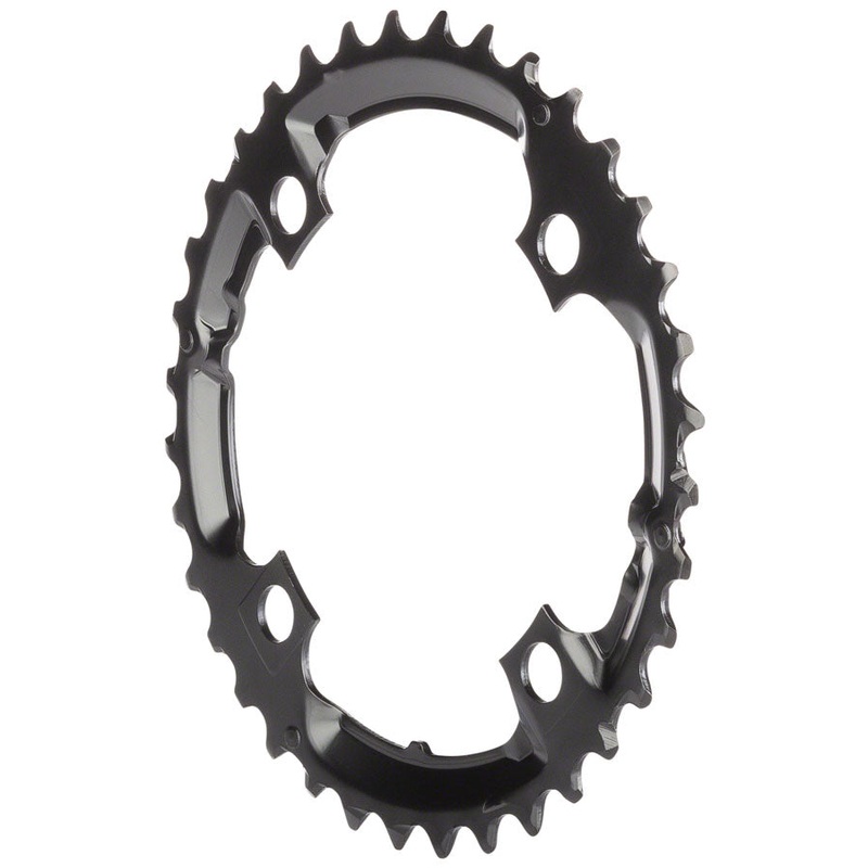 Shimano Deore M590 Chainring – 36t 104 BCD 4-Bolt 9-Speed Black