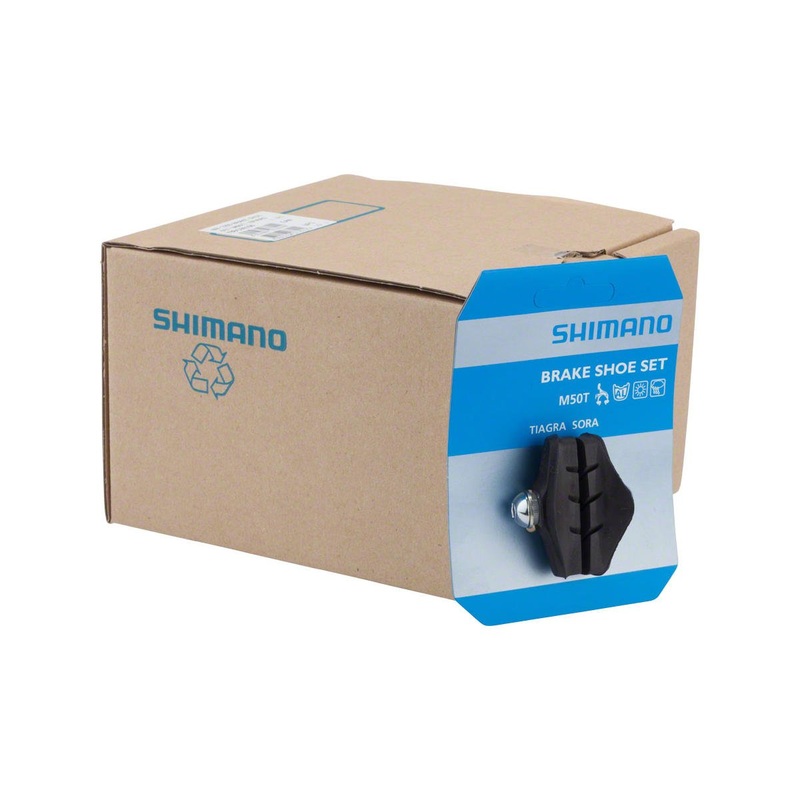 Shimano Sora/105 M50T Road Brake Shoes Bulk Box (10 Pairs)