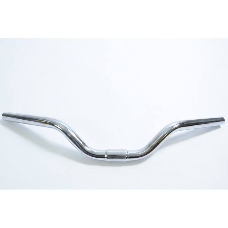 70mm SEMI HI-RISE BICYCLE HANDLEBARS ONLY 520mm WIDE SUIT LADIES & COURIER BIKES