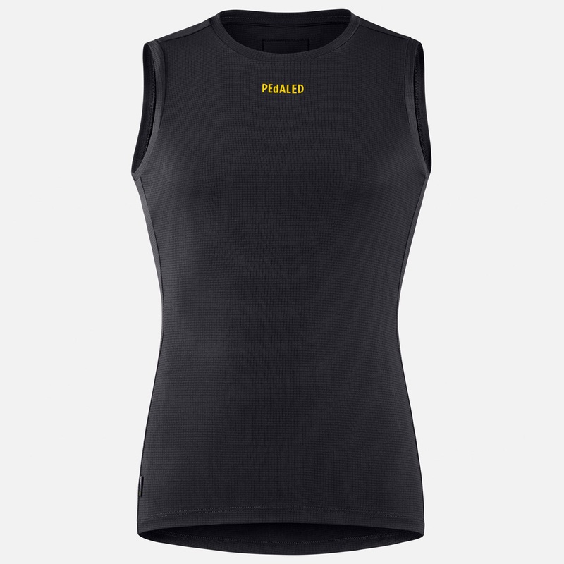 Maglia intima senza maniche Pedaled Odyssey – Nero