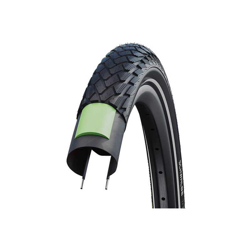 Schwalbe Green Marathon Tyre for Brompton