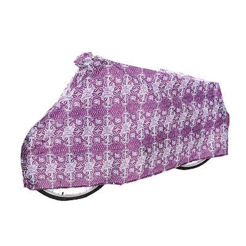 BICYCLE COVER PURPLE-WHITE FOR 700c BIKE RALEIGH RED-OR-DEAD RUSCIA ROSE WACB65