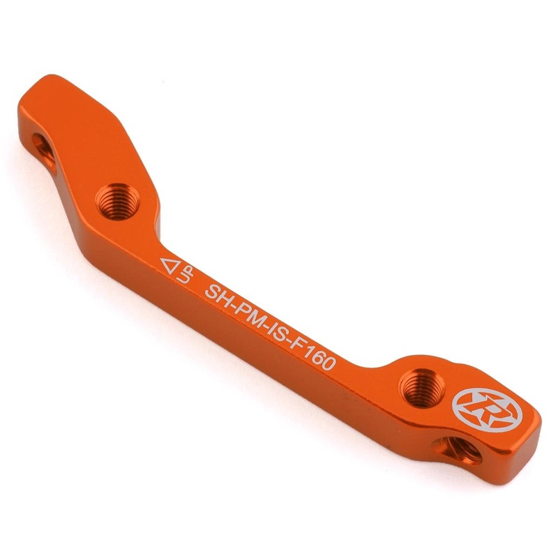 Reverse Components Disc Brake Adapters (Orange) (IS Mount) (160mm Front, 140mm Rear)