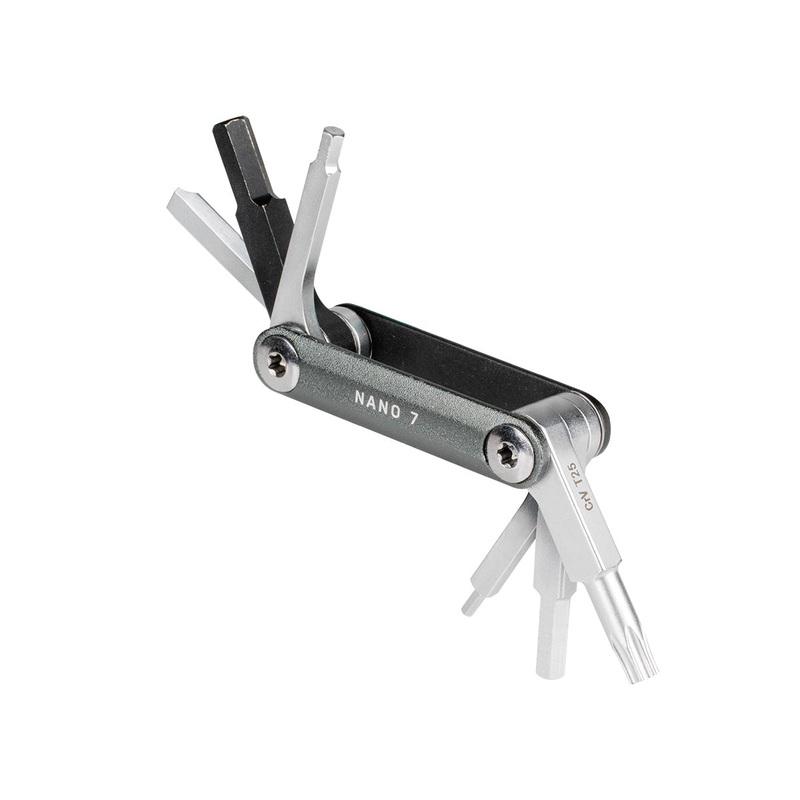 Topeak Nano 7 Multi Tool – Black/Gray