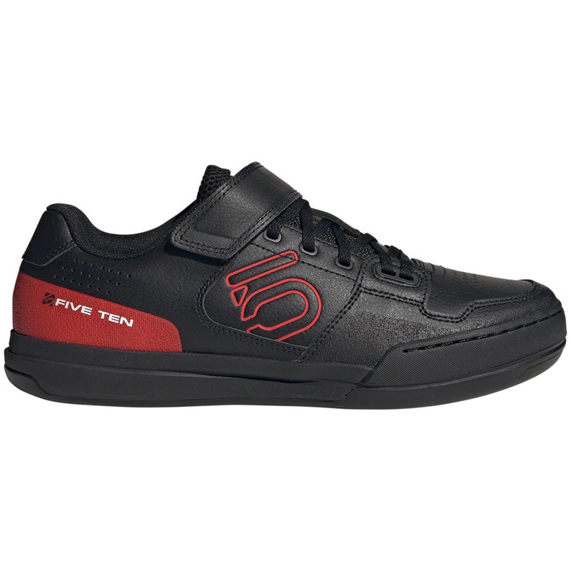 Five Ten Hellcat Mountain Clipless Shoes – Mens Core BLK/Red/FTWR White 8.5