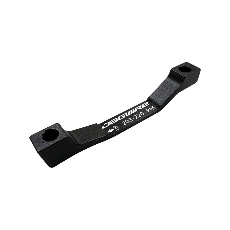 Jagwire Post Mount Disc Brake Adapter (+17mm, 203mm Post Mount to 220mm Rotor)