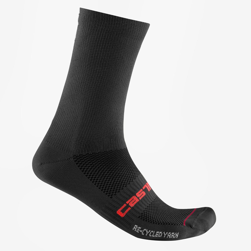 Calze Castelli Re-cycle Thermal 18 – Nero