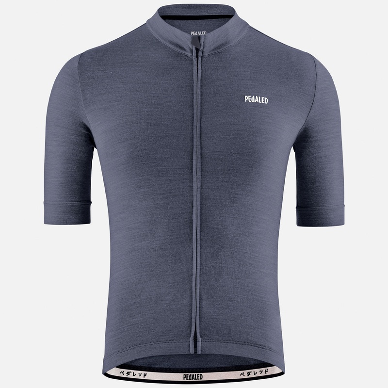 Maglia Pedaled Essential Merino – Blu