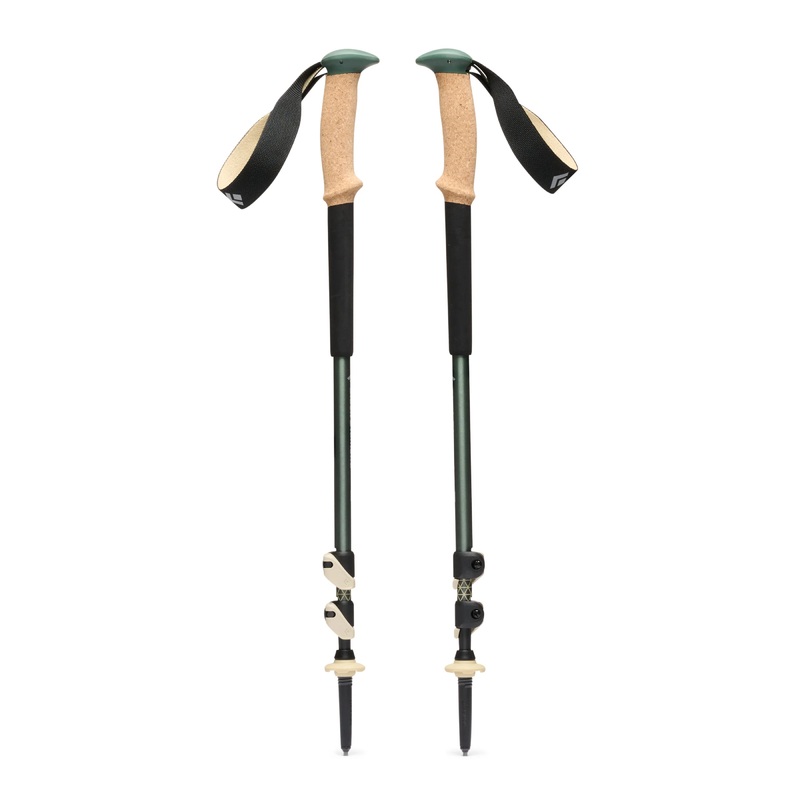Trail Cork Trekking Poles|Laurel Green|Fig|Granite|One Size