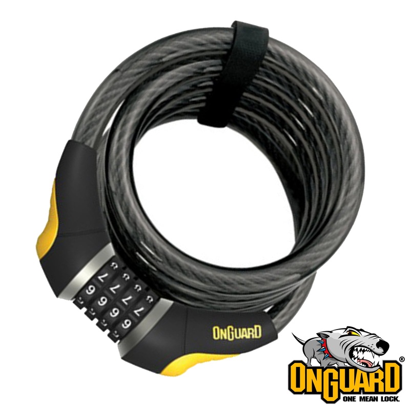 Bike Lock OnGuard Doberman 8030 Combination Bike Cable Lock