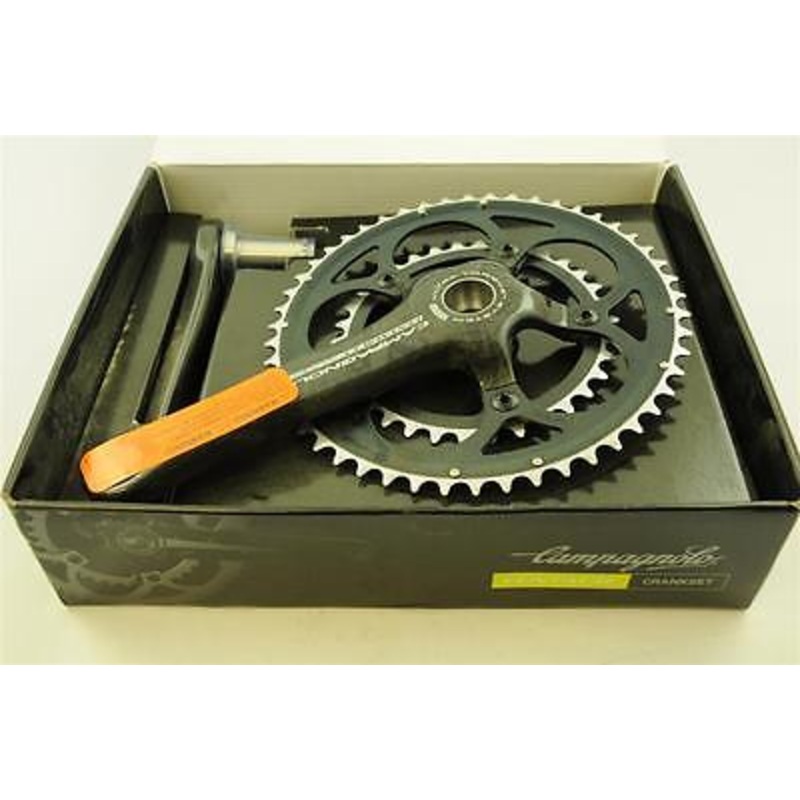CAMPAGNOLO CENTAUR UT 10 SPEED DOUBLE CARBON CHAINWHEEL CHAINSET 172.5mm 50-34T