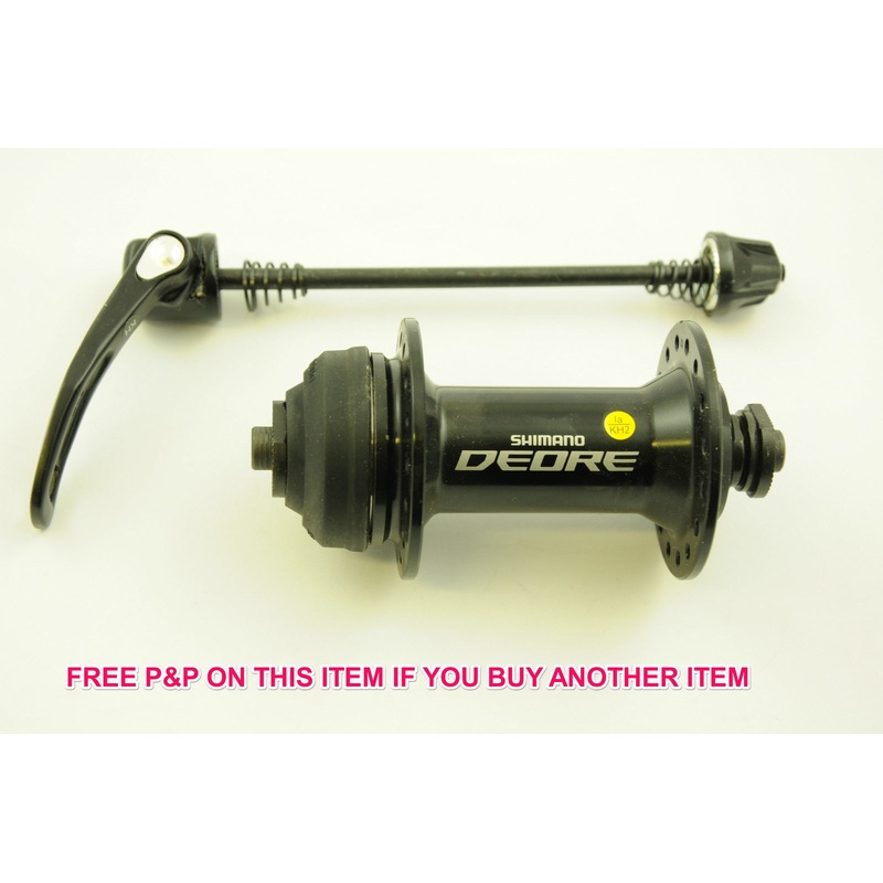 SHIMANO DEORE FRONT HUB 32 SPOKE HOLES WITH DISC BRAKE MOUNT HB-M595 NEW