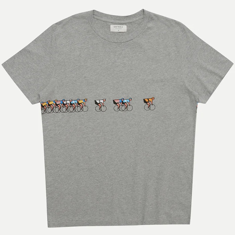 T-Shirt Erstwhile Tete de la Course 70S – Grigio