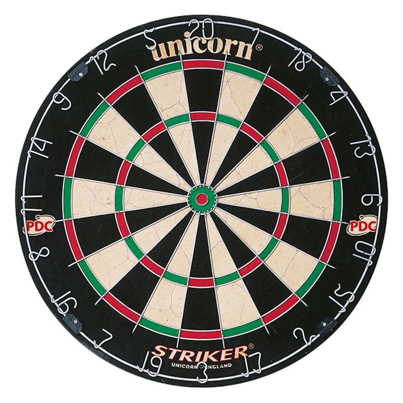 Unicorn Striker Bristle PDC Dartboard