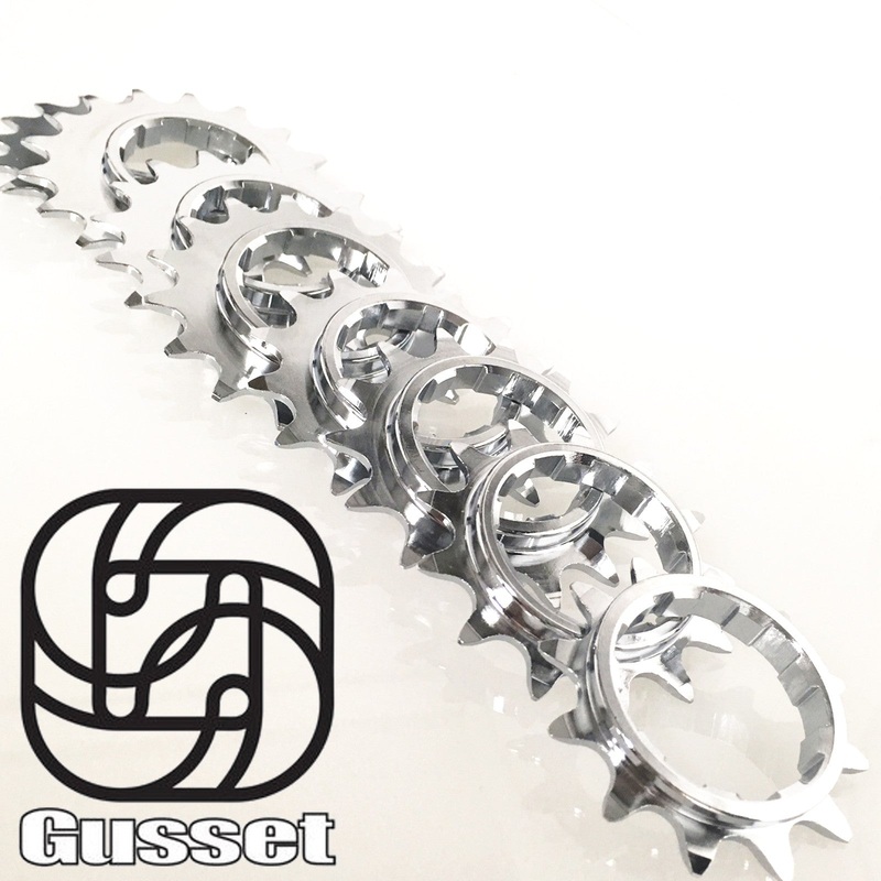 Gusset Double Six SS Bike Single Speed Cassette Cog