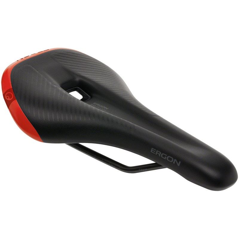 Ergon SM Pro Saddle – Risky Red Mens Small/Medium