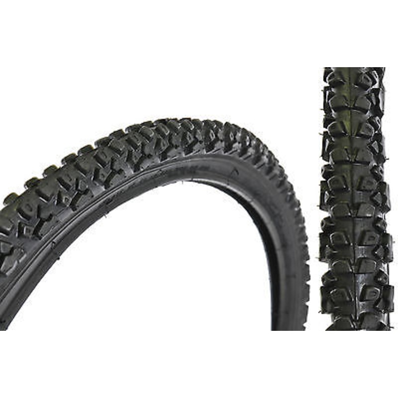 PAIR (2) MTB TYRES TRAIL TRAX 26 x 2.25 HEAVY DUTY OFF ROAD MOUNTAIN BIKE TYRES