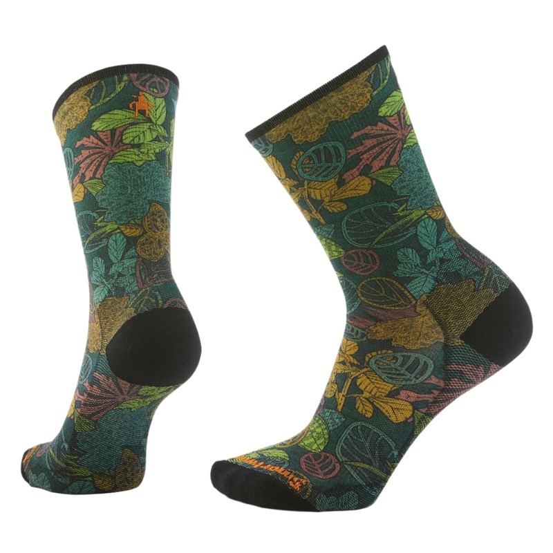 Performance Bike Zero Cushion Aloha Forest Print Crew Socks – Men’s