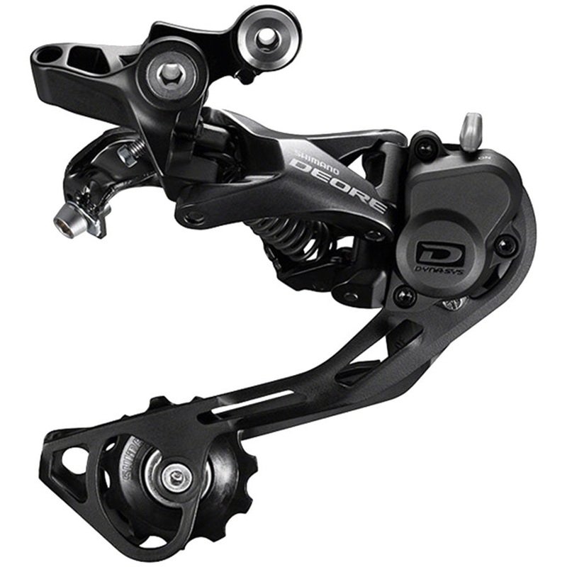 Shimano Deore RD-M6000-SGS Rear Derailleur – 10 Speed Long Cage Black